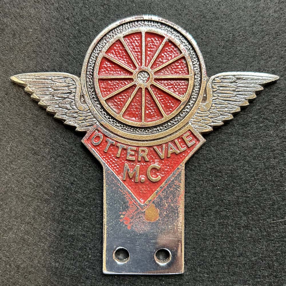 Otter Vale Motor Club Car Badge