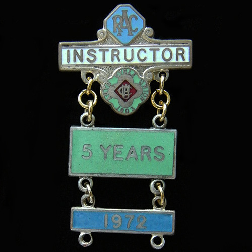 Auto Cycle Union / Royal Automobile Club Lapel Badge
