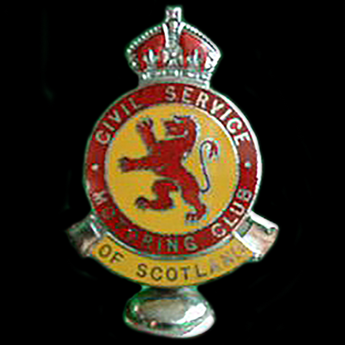 Civil Service Motoring Association o Scotland car badge