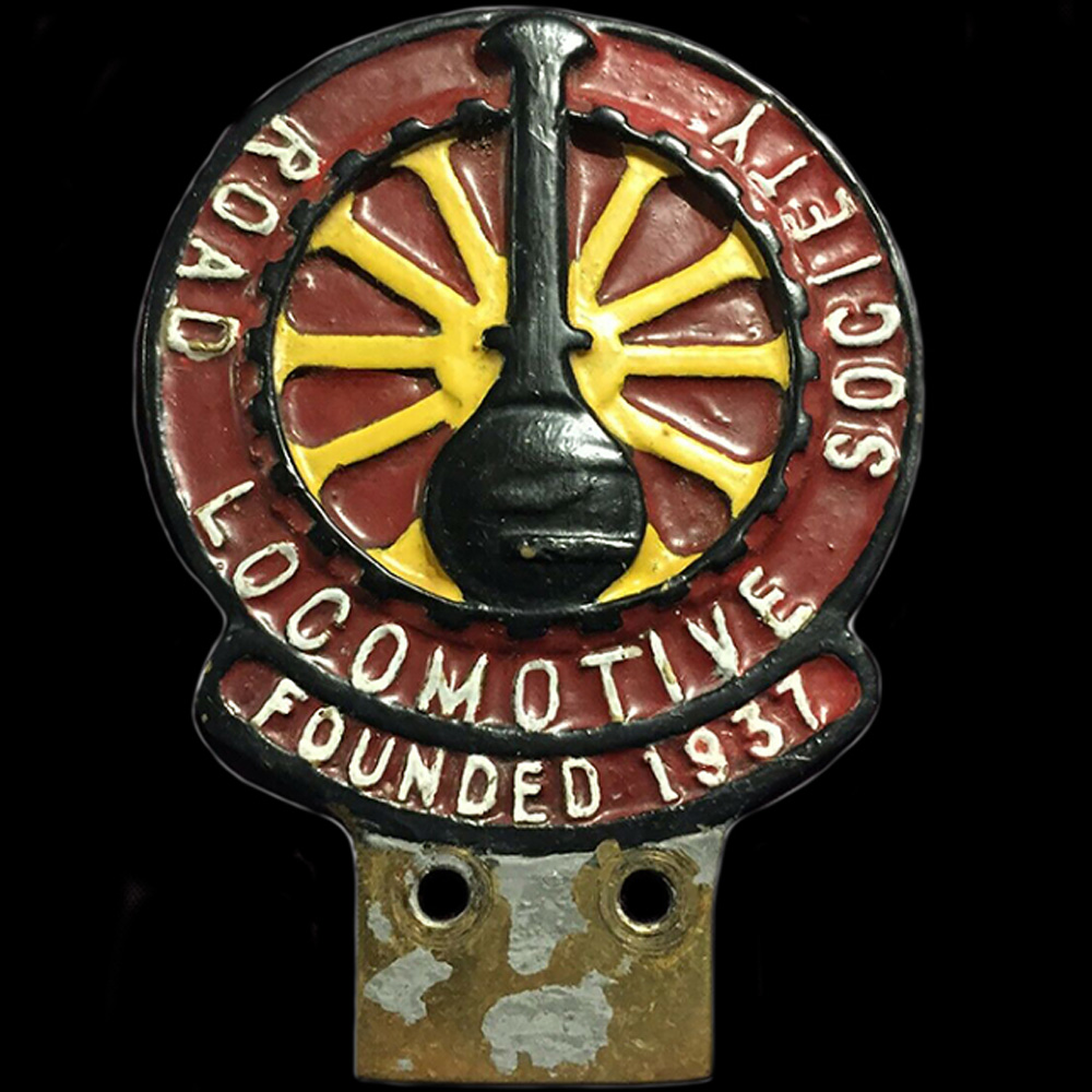 Road Locomotive Society car badge