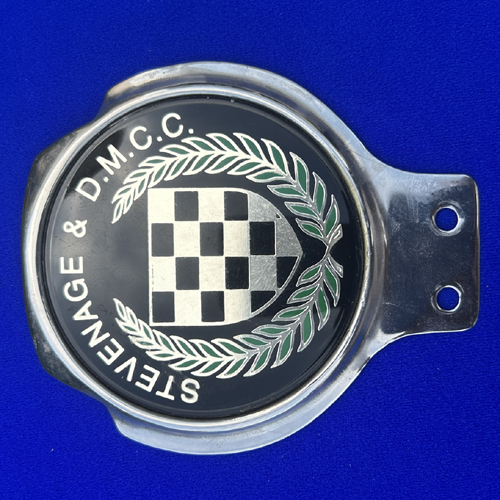 Stevenage & District Motor Cycle Club Car Badge