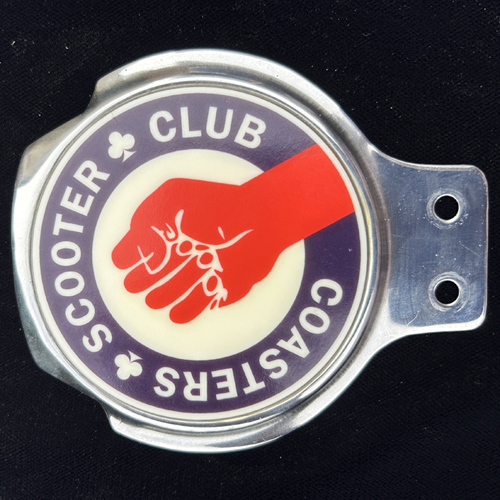 Coasters Scooter Club car badge