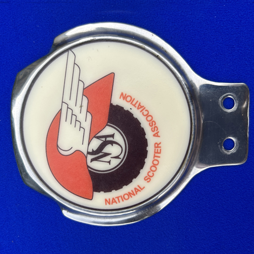 National Scooter Association car badge