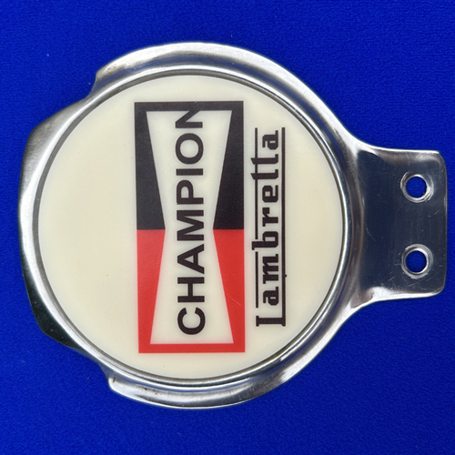 Lambretta / Champion car badge