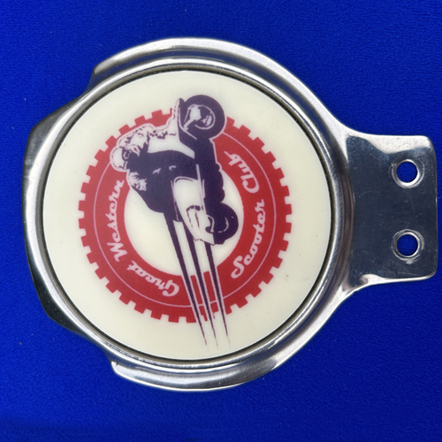 Grand Western Scooter Club car badge