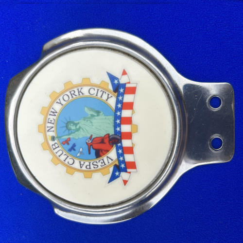 Vespa Club of New York car badge