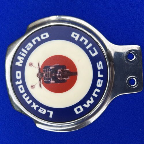 Lexmoto Milano Owners Club car badge
