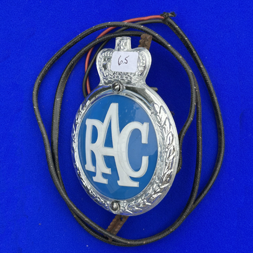 RAC Illuminated badge