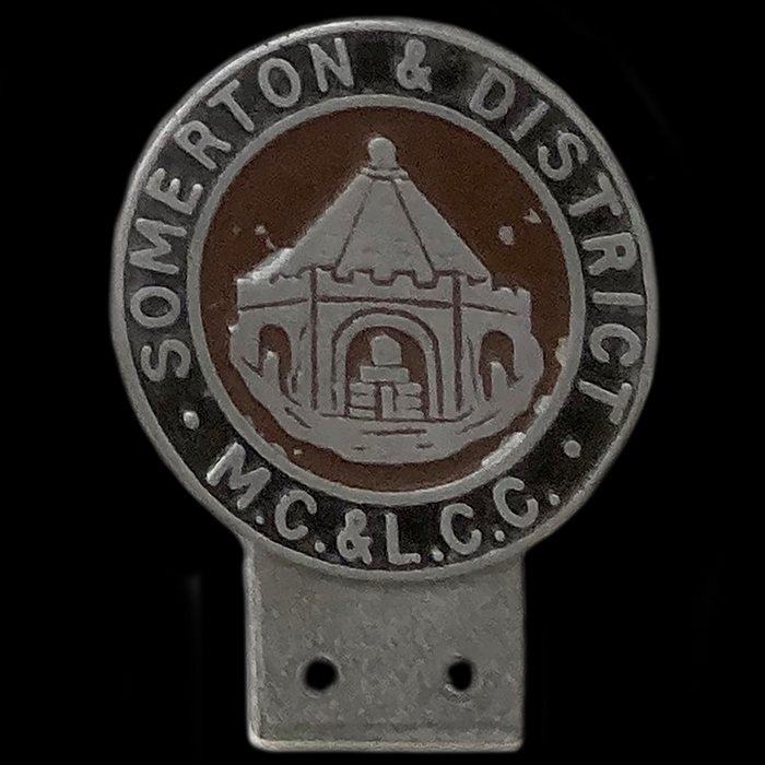Somerton & District Motor Cycle & Light Car Club Car Badge 