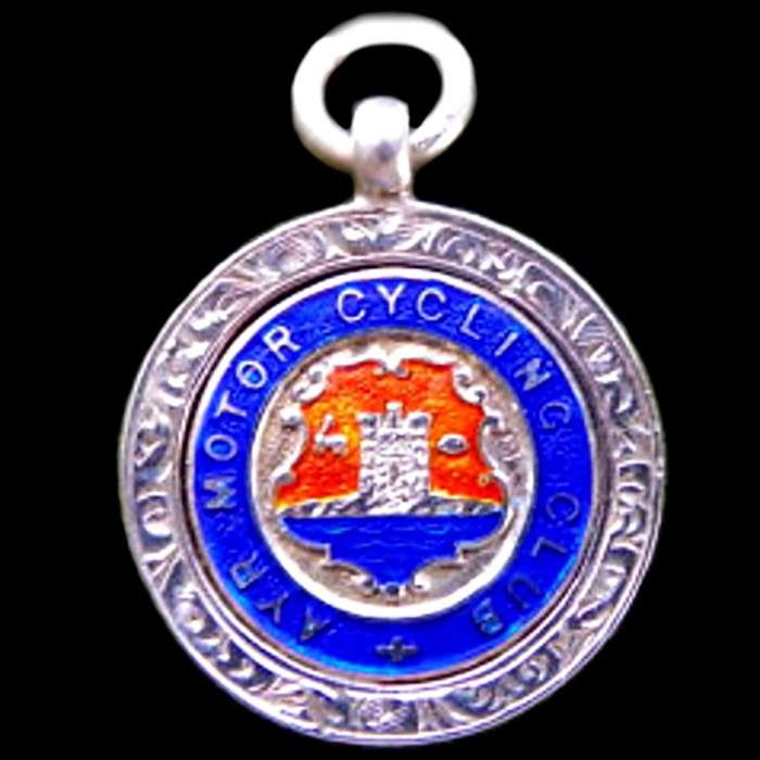 Ayr Motor Cycling Club Medallion