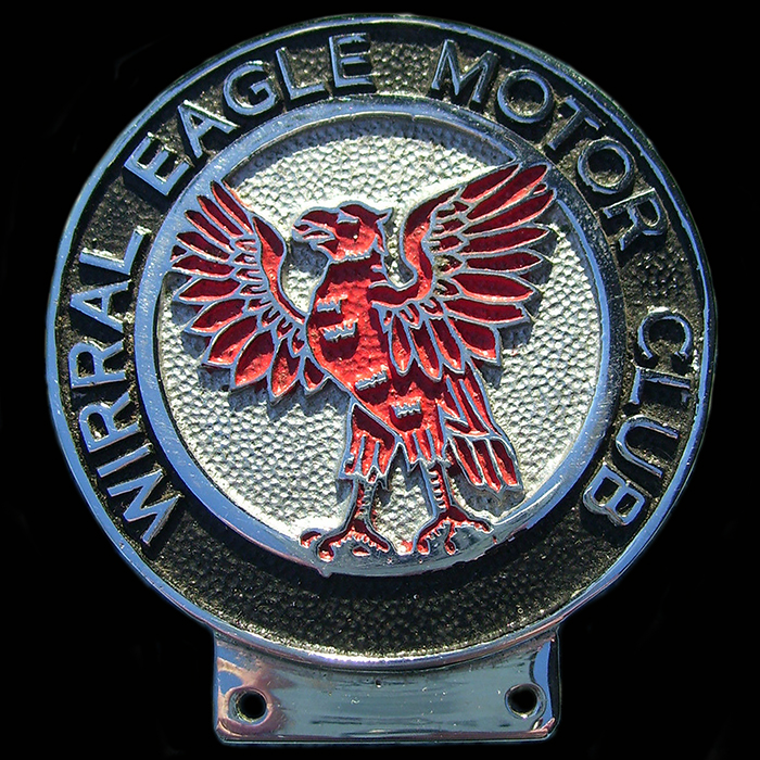 Wirral Eagle Motor Club car badge