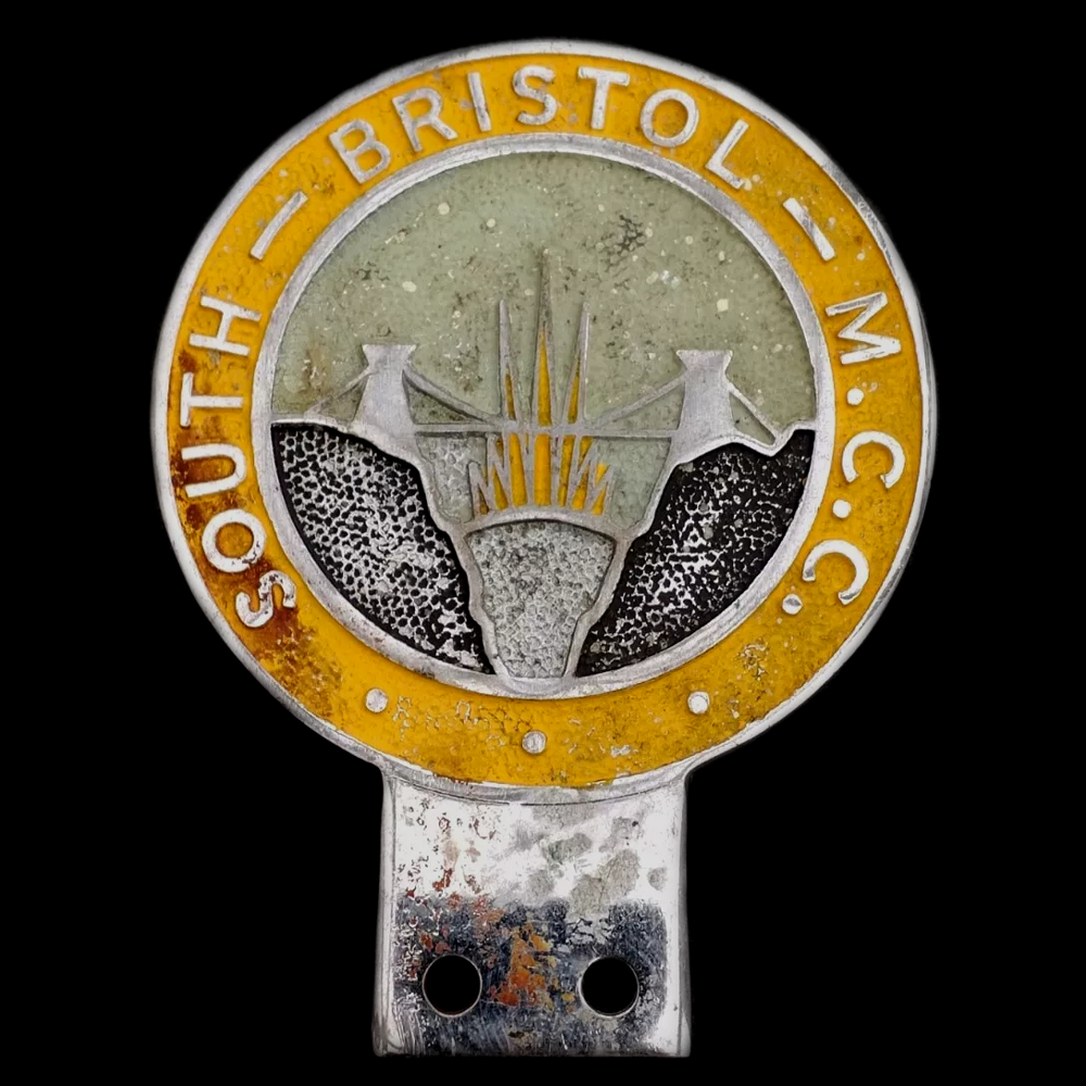 South Bristol Motor Cycle Club Car Badge