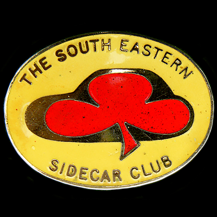 South Eastern Sidecar Club pin badge