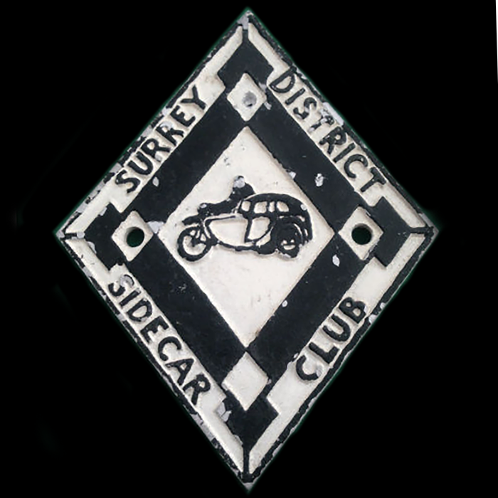 Surrey District Sidecar Club pin Badge