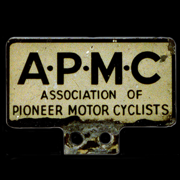 Association of Pioneer Motor Cyclists Car Badges