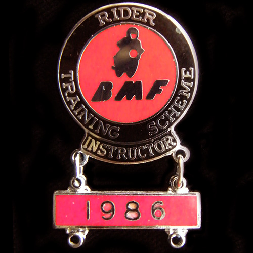 British Motorcyclists Federation Lapel Badge