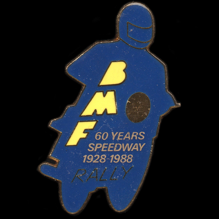 British Motorcyclists Federation Lapel Badge