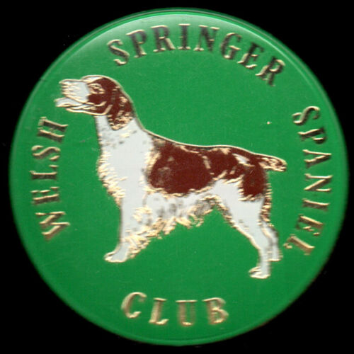 Welsh Springer Spaniel Club Car Badge