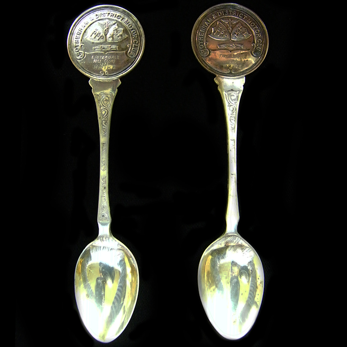 Rotherham & District Motor Club two spoons