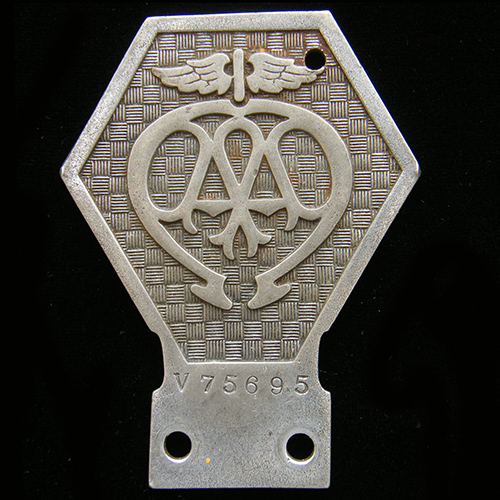 Very Rare Small AA Industrial car / lorry badge