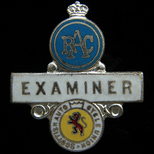 Scottish Auto Cycle Union Lapel Badge