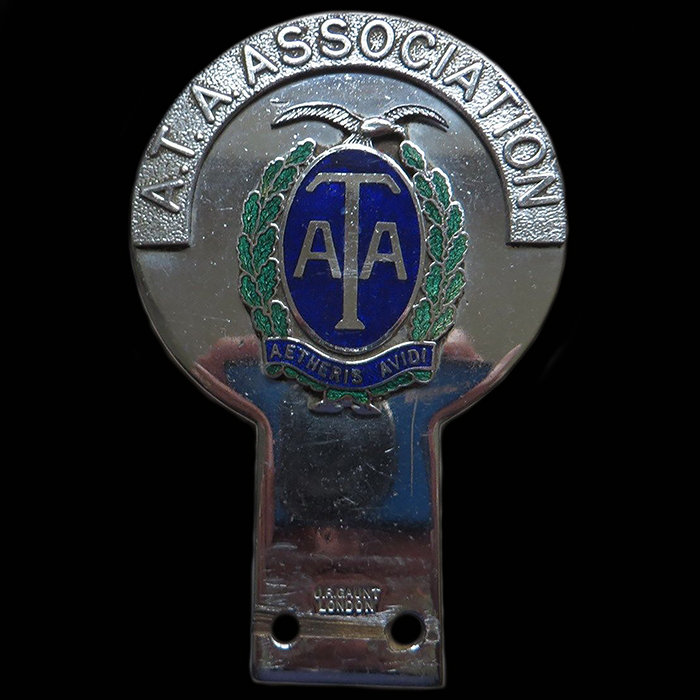 Air Transport Auxiliary Association  car badge