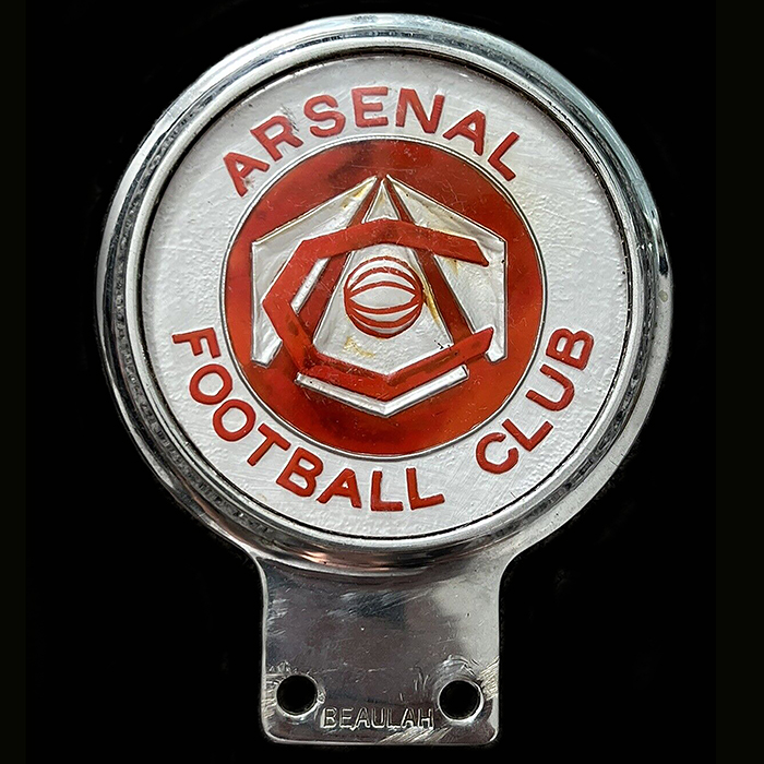 Arsenal Football Club car badge
