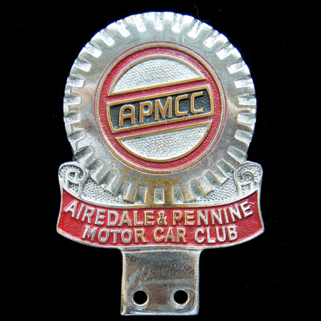 Airedale & Pennine Motor Car Club Car Badge  3