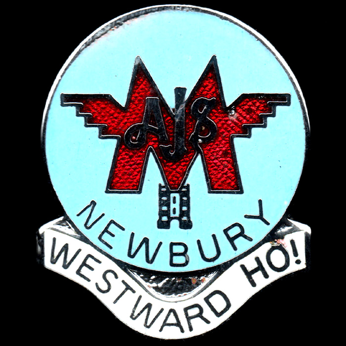 AJS & Matchless Owners Club pin badge