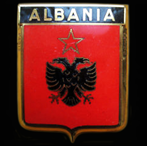 Albania Car Badge (Drago)