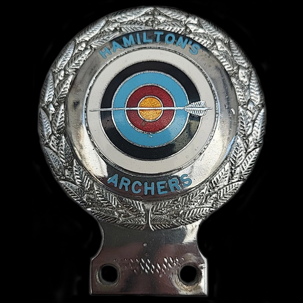 Hamiltons Archers Car Badge