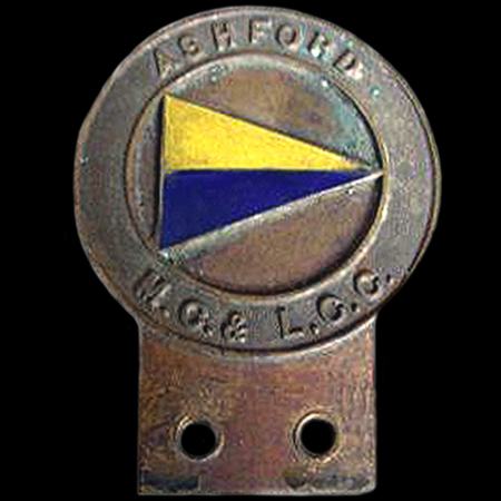 Ashford Motor Cycle & Light Car Club  Car Badge