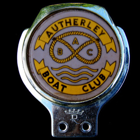 Autherley Boat Club Car Badge