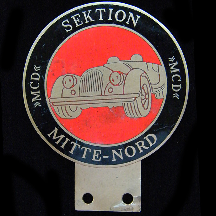 Morgan  Germany Mitte-Nord car badge