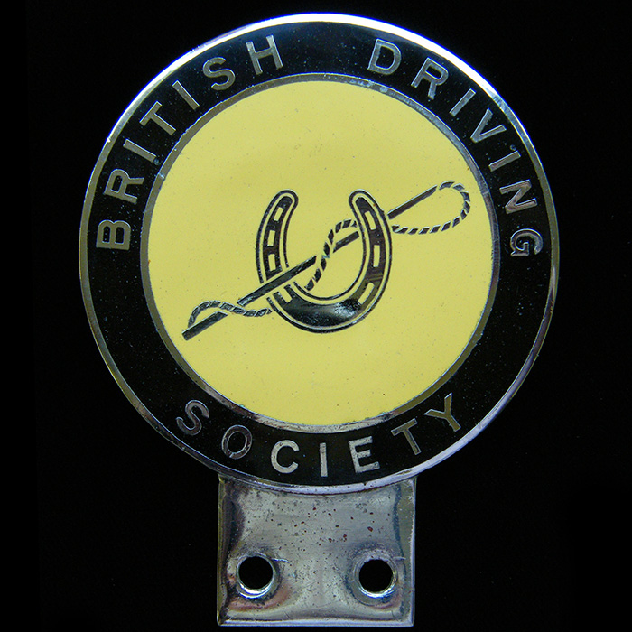 British Driving Society car badge