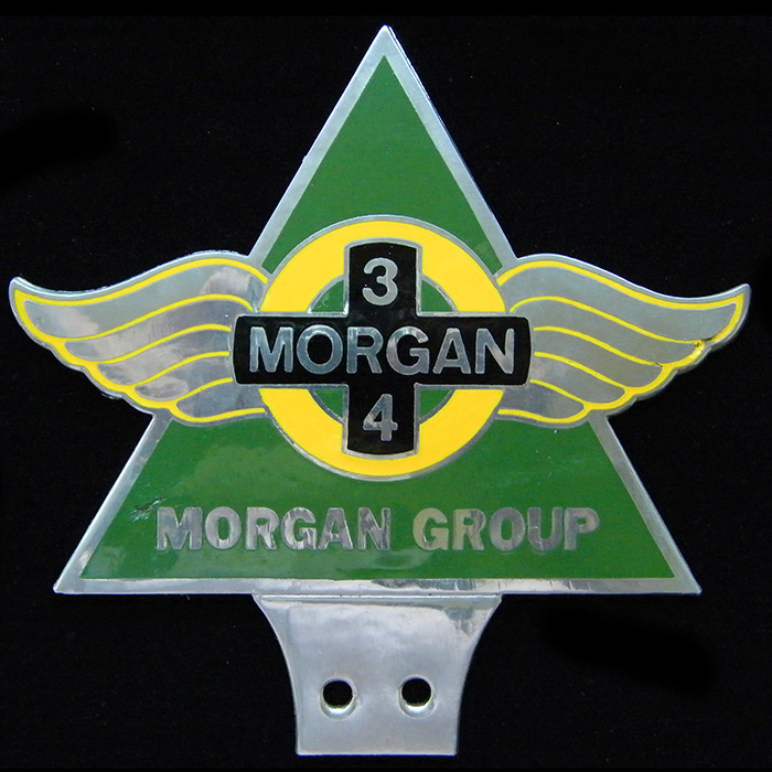 Morgan  3/4 Group car badge