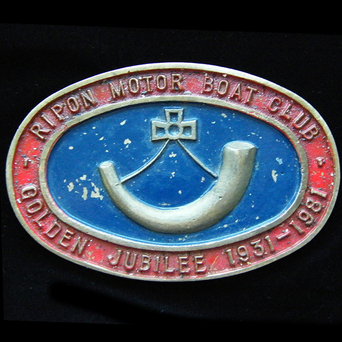 Ripon Motor Boat Club car badge