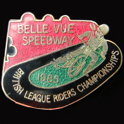 British League Riders Championships Lapel Badge