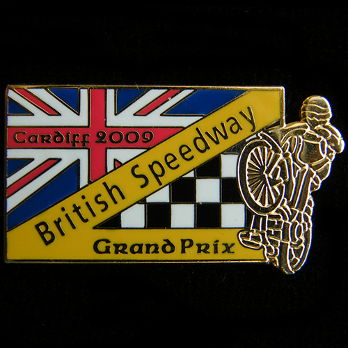 British Speedway Grand Prix Pin Badge