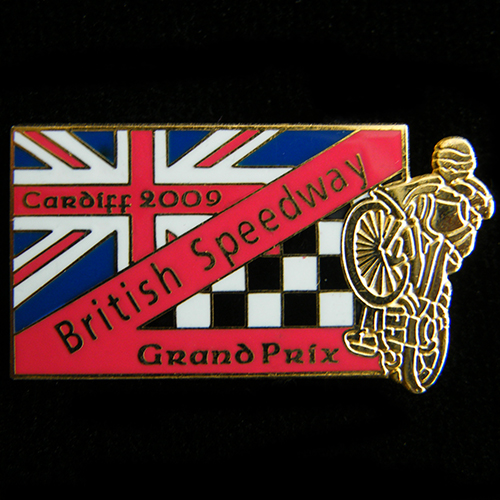 British Speedway Grand Prix Pin Badge
