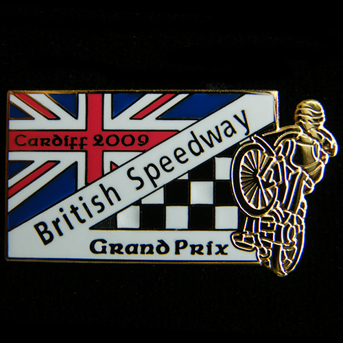 British Speedway Grand Prix Pin Badge