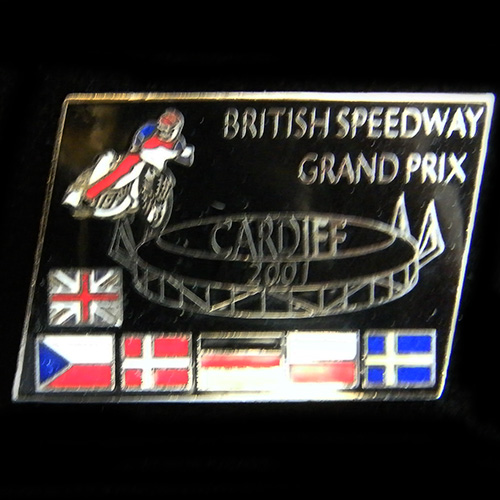British Speedway Grand Prix Pin Badge