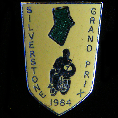 British Grand Prix (Motorcycle) pin badge