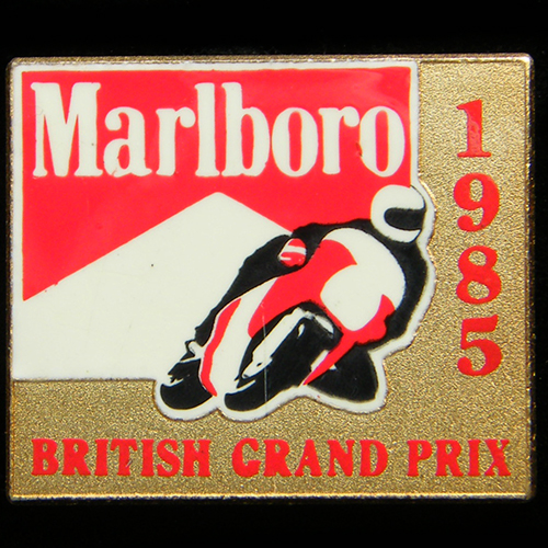 British Grand Prix (Motorcycle) pin badge