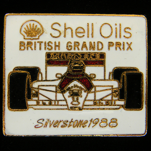 British Grand Prix (Car) lapel badge