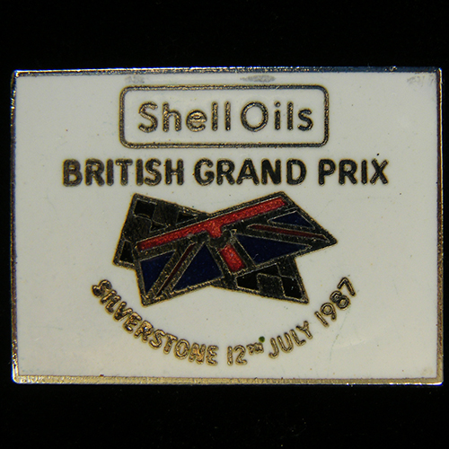 British Grand Prix (Car) lapel badge