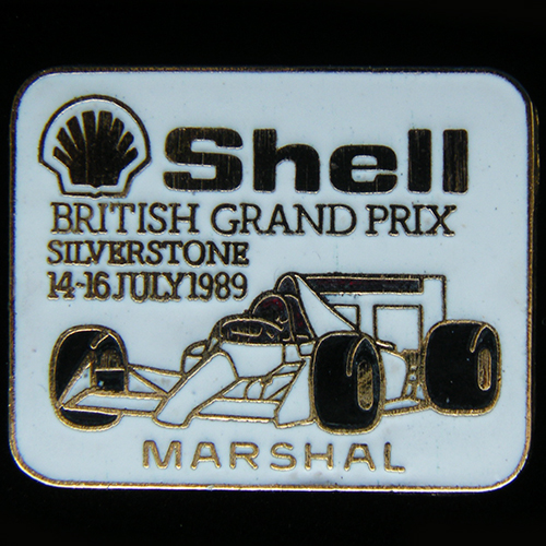 British Grand Prix (Car) lapel badge