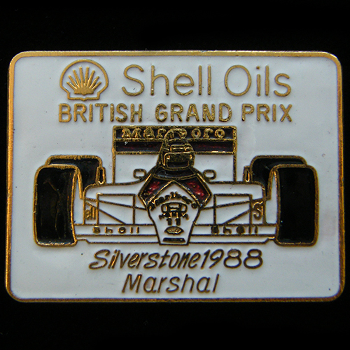 British Grand Prix (Car) lapel badge