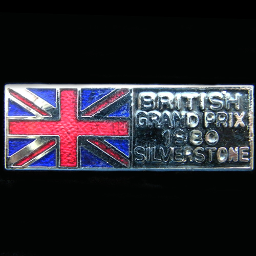 British Grand Prix (Motorcycle) pin badge