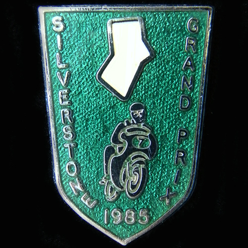 British Grand Prix (Motorcycle) pin badge